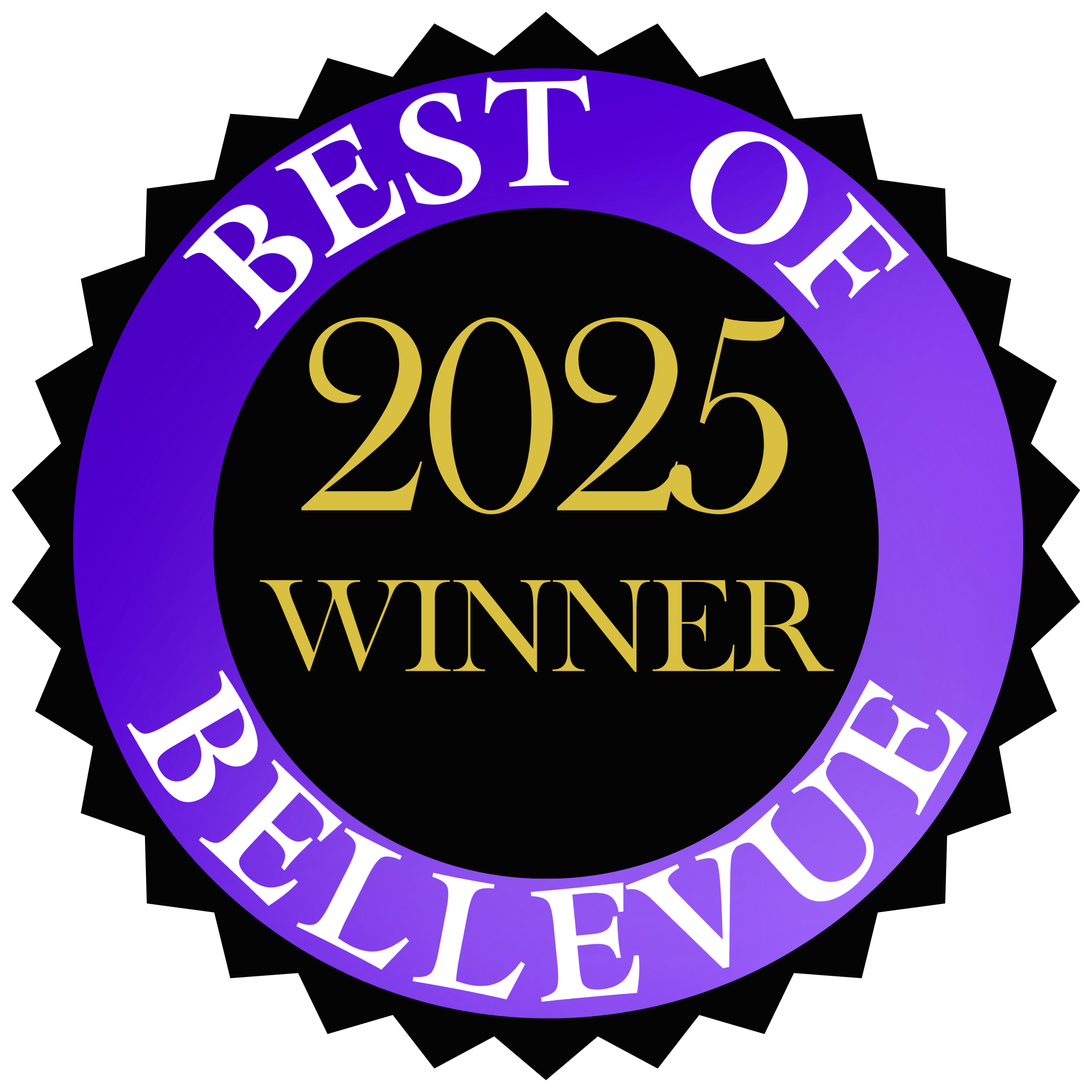 Best of Bellevue 2025 WINNER Logo